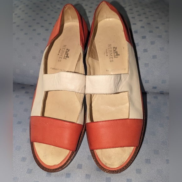 Vintage Hermes sandals. Size 38 - Picture 1 of 11